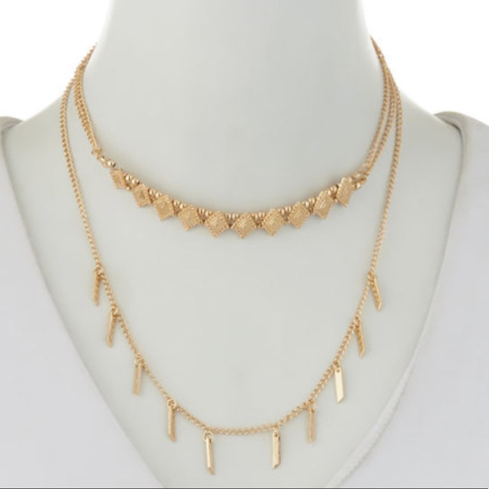 Panacea gold 2 row choker